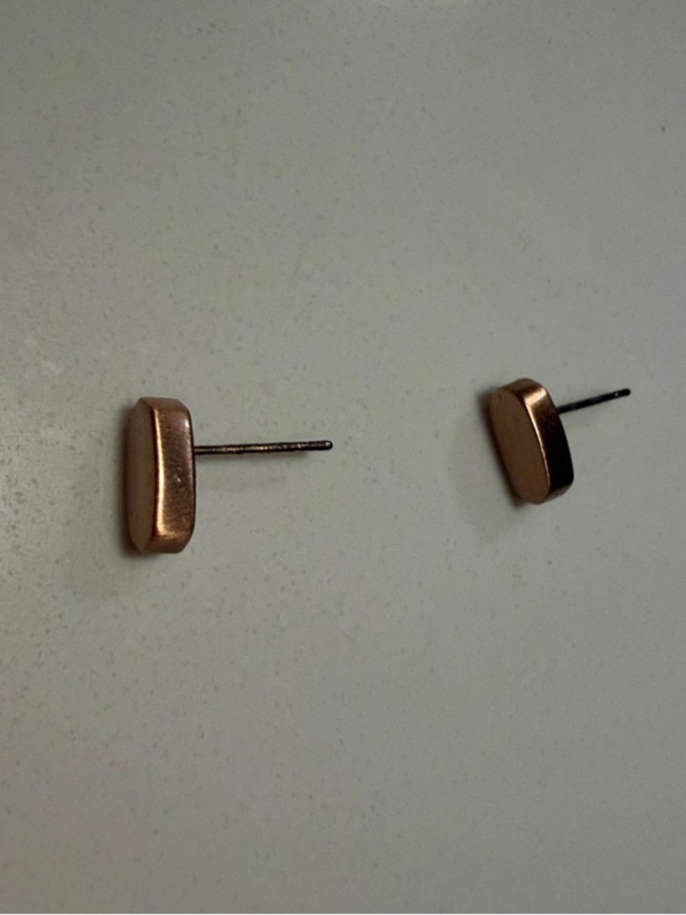 Kendra Scott Minimal Rose Gold Bar Stud Earrings - Jewelry
